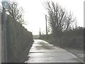 SH3472 : Concrete road leading to Glan Gors Holiday Cottages by Eric Jones