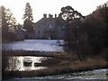 The Front of Torwoodlee House and Pond