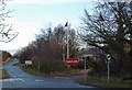 Naylor clay pipes entrance from the A635 near Cawthorne