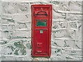 Victorian Postbox on whitewashed wall near Porthkerry