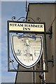 Steam Hammer Inn sign