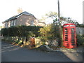 Phonebox just past The Black Horse