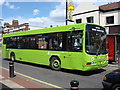 Driver training bus on Green Street (B167)