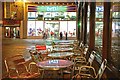 Empty tables, Belfast