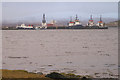 Pilot boats at Sella Ness