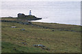 HU4574 : Firths Voe Lighthouse, Mossbank by Mike Pennington