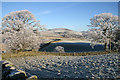 Frosty farmland