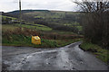 Minor road heading for the Nant Hust