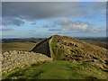 NY7467 : Hadrian's Wall, Winshield Crags by Andrew Smith