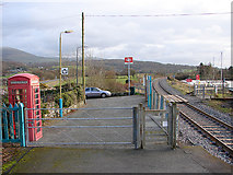 SH5727 : The entrance to Pensarn Station by John Lucas
