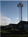 Mast  at  Cliffe  Dales  Farm