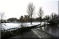 Elgin Cathedral from the Weir