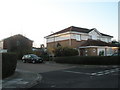 Junction of  Brasted Court and Riverhead Close