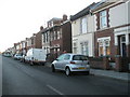 Scaffolding on house in Locksway Road