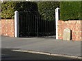 Bearwood: Bournemouth/Poole boundary stone