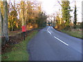 TM3066 : B1120 Badingham Road & Framlingham Road Postbox by Geographer