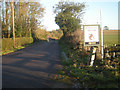 Lane beside the Golf Club