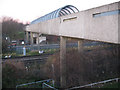 Footbridge near Abbey Wood station