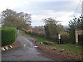 Access road to Park Attwood Clinic