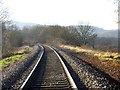 Tilted track towards Ledbury