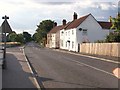 The village street from outside the Crown Inn