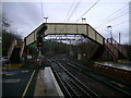 Dalreoch station footbridge