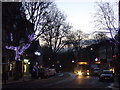 December dawn, Hampstead High Street