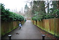 Footpath leading away from Southborough Common