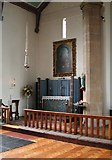 TQ3772 : St Dunstan, Bellingham - North chapel by John Salmon