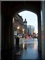 Tolbooth Steeple from beneath the Tron Steeple