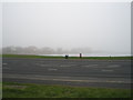 Looking across Southampton Road towards Port Solent