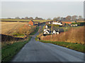 The road down to Deepdale