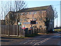 Level crossing and old mill at Mellis