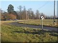 Lane towards Thrandeston from Mellis