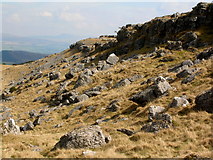 SD5579 : Newbiggin Crags by John H Darch