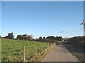 Service road to the Llangefni Sewage Plant