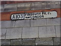 Fingerpost on Crouch End Clock Tower