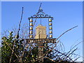 TM1359 : Stonham Aspall Village Sign by Geographer