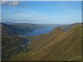 NG9517 : Loch Duich from Sgurr Fhuaran Ridge by John Philip