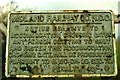 Midland Railway sign near Glarryford