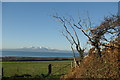 A view to the Isle of Arran from the Montfode Farm road