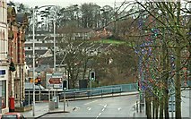 J1246 : Christmas lights, Banbridge by Albert Bridge