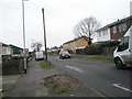 Looking westwards along Newbolt Road