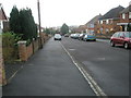 Looking southwards down Masefield Avenue