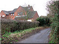 View NW along Northfield Road