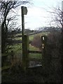 Stile to footpath across Hare Park