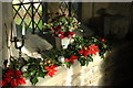 Christmas decorations, Throckmorton Church