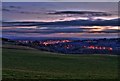 Blairgowrie at twilight from Bonnington