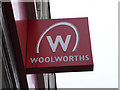 Woolworths sign, London Road, Enfield