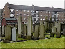 NS5769 : Maryhill Cemetery, Tresta Road, Glasgow by Mike Pennington